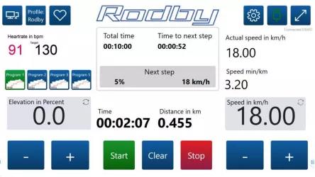 Rodby跑台